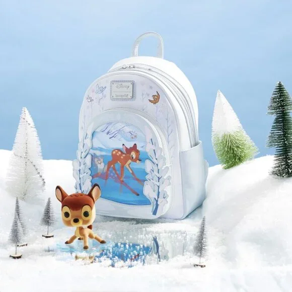 Loungefly | Bags | Nwt Loungefly Bambi On Ice Lenticular  display picture 1